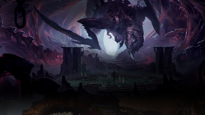 Illustration for article titled Enjoy these beautiful Godfire: Rise of Prometheus wallpapers